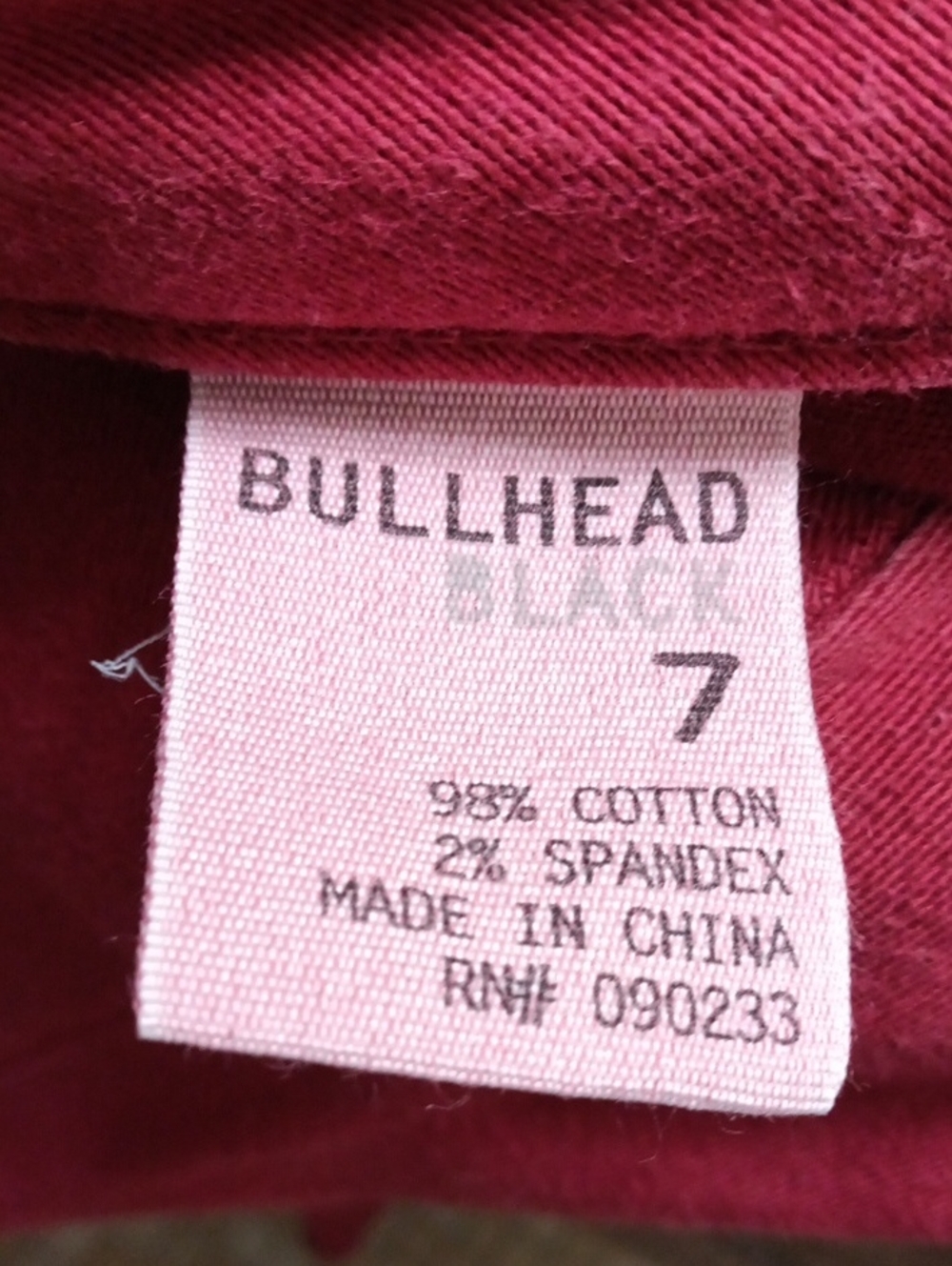 Bullhead Raspberry Pink Skinny Jeans - Picture 5 of 6